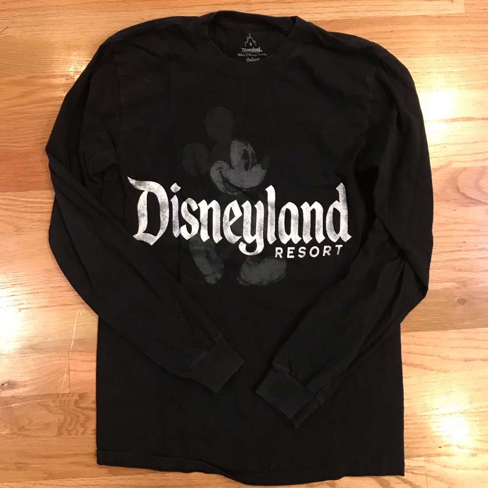 Disney Long Sleeve Black Shirt